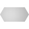 Ekena Millwork Half Round Surface Mount PVC Gable Vent w/ 2"W x 2"P Brickmould Sill Frame, 24"W x 12"H GVPHR24X1203SN - alternate 4